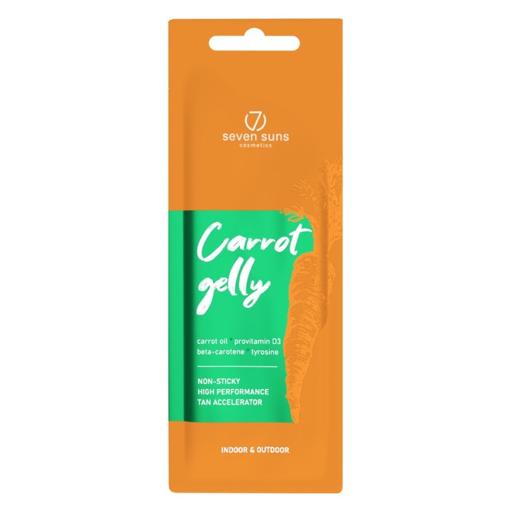 Ускорител за тен Carrot Gelly, 7suns, 15 мл