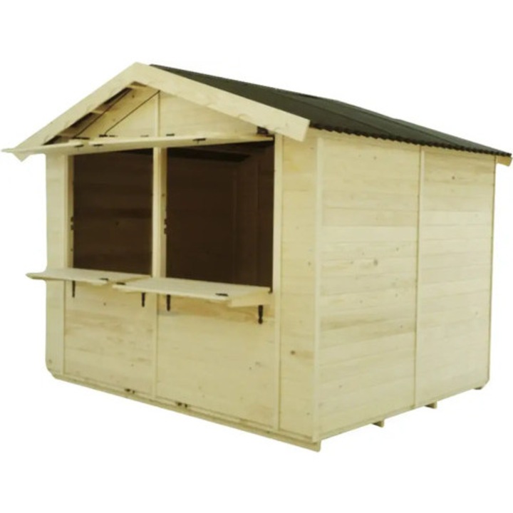 Casuta Pentru Targuri Habrita Sylva Cu Podea Lemn 300x240 Cm