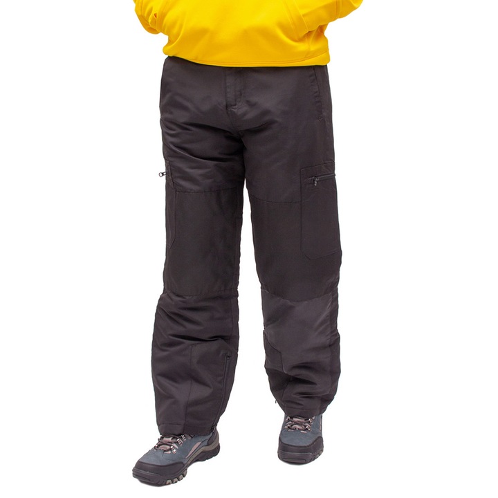 Pantaloni impermeabili de schi si snowboard, Negru