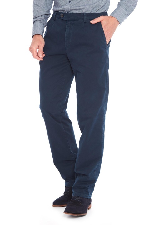 Pantaloni barbati Meyer Monza 6468 Albastru, Albastru