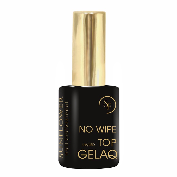 Лак за нокти, Sunflower, UV/LED, Top No Wipe Extra, 15 ml