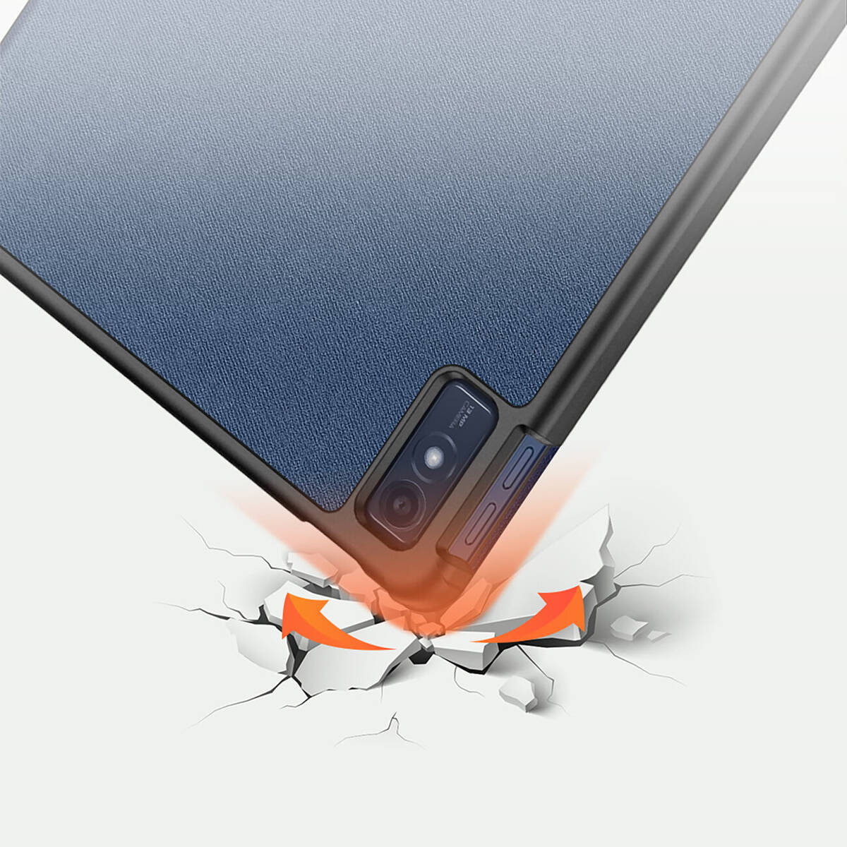 Husa tableta, Dux Ducis, Policarbonat, pentru Lenovo Tab M10, Albastru
