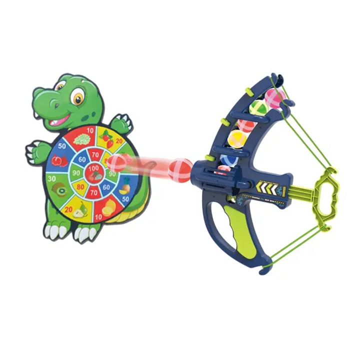 Детска дартс игра Utility One Dinosaur Target, Включва 6 топки, + 3 години