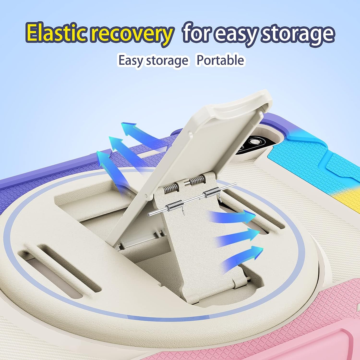 Husa Shockproof Armor, Sigloo, pentru tableta Huawei Matepad pro 11 2024/2022, 11inch, Heavy Duty 2 In1 Hybrid Cover, cu suport smart pen, Multicolor