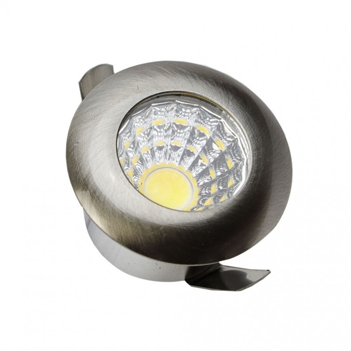 Луничка Lightex, Звездно небе, HL0091SN, 220V, 1W, 4000K, Алуминий, ф32, Хром мат