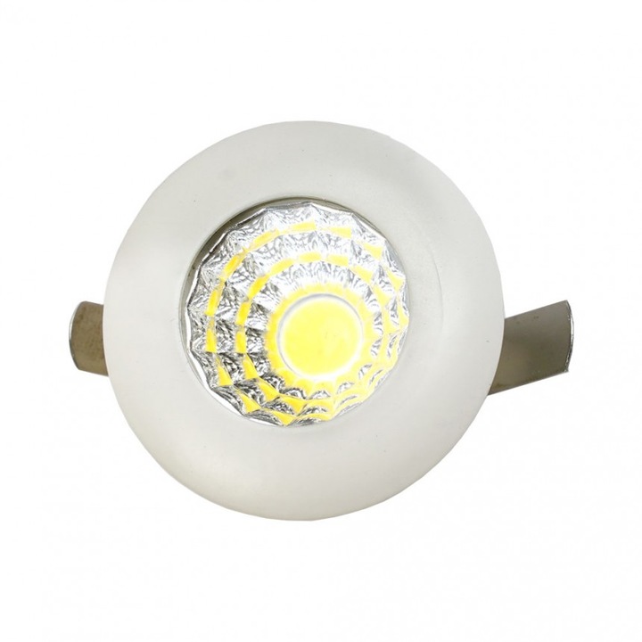 Луничка Lightex, Звездно небе, HL0090WH, 220V, 1W, 4000K, Алуминий, 32mm, Бял