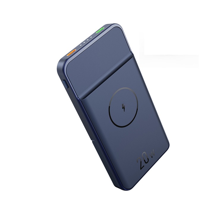 Külső akkumulátor, LLWL, 10000mAh, Apple kompatibilis, fekete