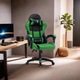 Scaun de gaming, Tron Thrones, Boc-730, Verde/Negru