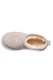 BEARPAW, Retro bebújós nyersbőr csizma, Világosszürke, 35 EU
