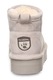 BEARPAW, Retro bebújós nyersbőr csizma, Világosszürke, 35 EU