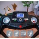 Banda de alergare electrica, Thunder, Icon-Black, viteza maxima 17km/h, maxima suportata 140kg, 12 programe presetate, Negru