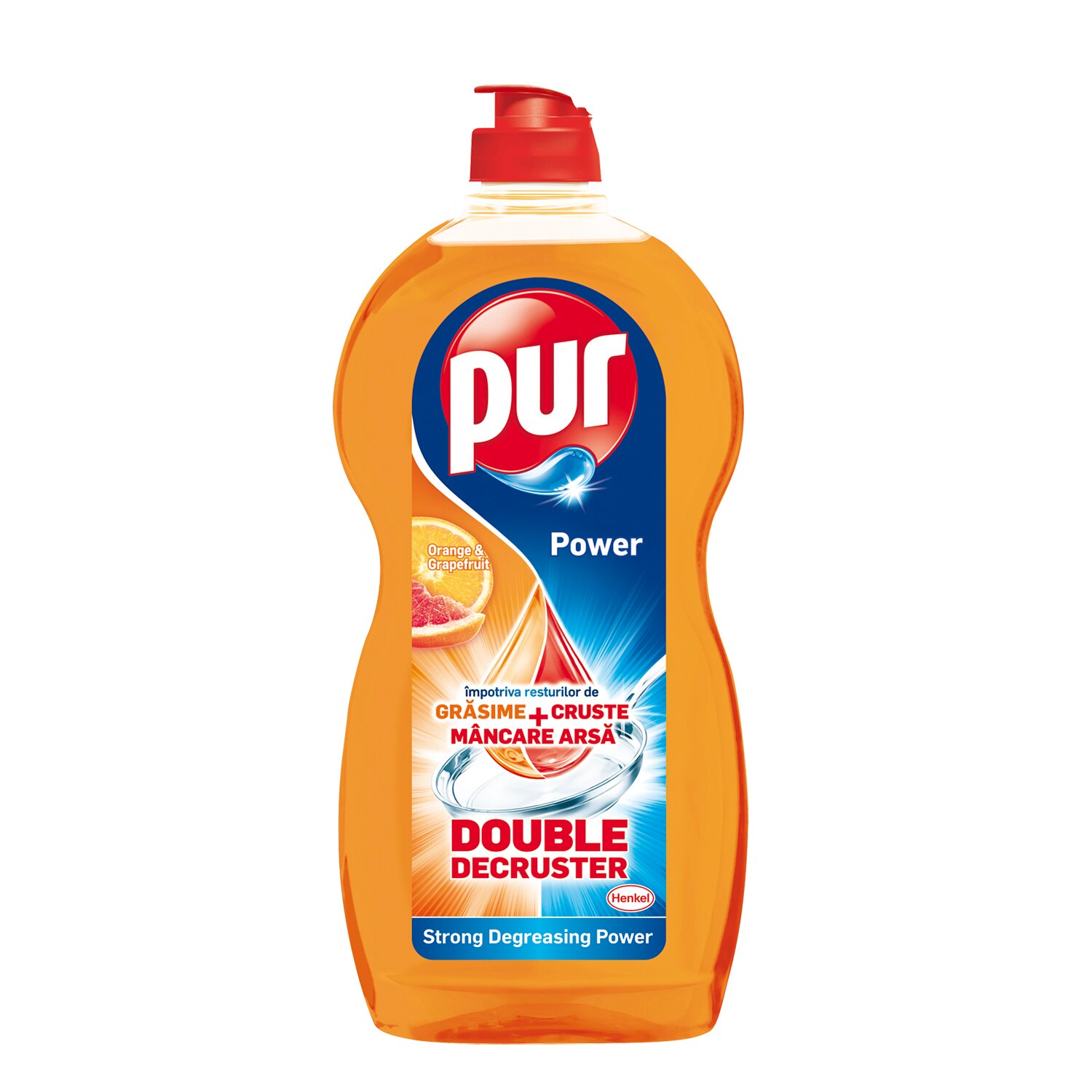Detergent de vase Pur Power Orange & Grapefruit, 1.35 l
