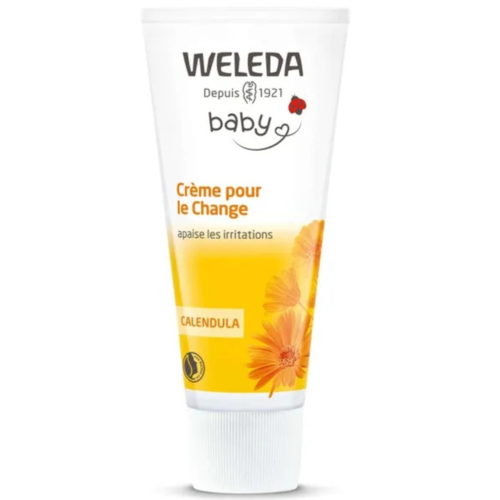 Крем за зоната на пелените Weleda Baby Bio с невен, 75 мл
