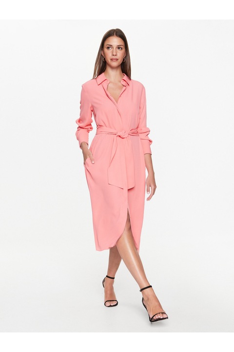 Női ruha, Seidensticker, 302480203, viszkóz, rózsaszín, Rózsaszín