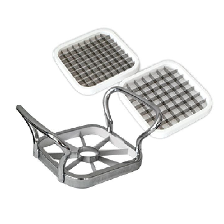 Feliator legume si fructe cu 3 accesorii RAKI, inox