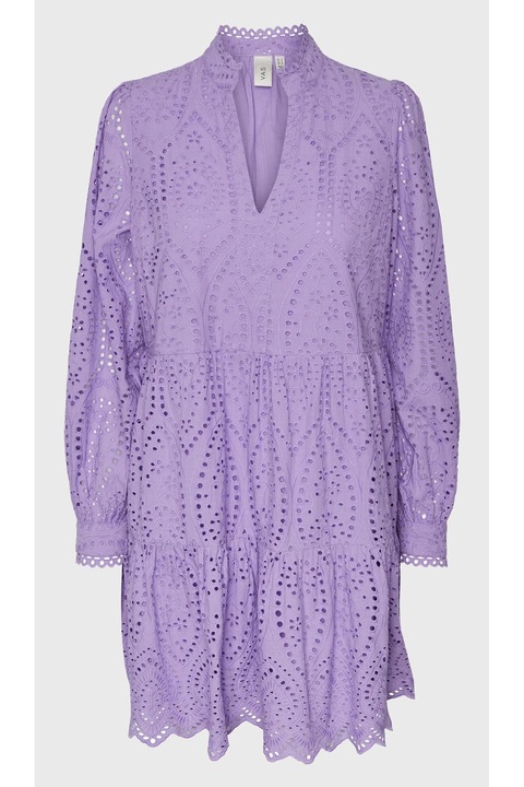 Дамска рокля, YAS, Органичен памук, 302266708, Виолетов