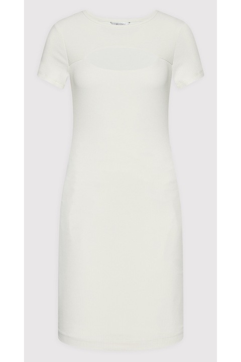 Rochie dama, Guess, 300776483, Viscoza, Alb, Alb, S