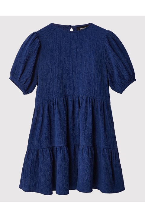 Rochie dama, Desigual, 301494164, Lyocell, Albastru marin, Bleumarin