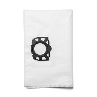 Set 10 Sacchetti Microfibra + 10 Profumi Per Aspirapolvere Kärcher MV4, WD4, MV5, WD5 (2.863-006.0) - Ricambio Compatibile