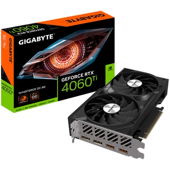 GIGABYTE GEFORCE RTX 4060 TI WINDFORCE OC, 8GB GDDR6, 128-bit