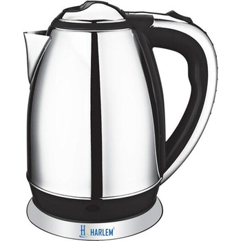 Cana electrica fara fir HARLEM® ,din inox, 1500 W, protectie supraincalzire, 1,5 Litri, ceainic electric, cafetiera Cana electrica fara fir HARLEM® ,din inox, 1500 W, protectie supraincalzire, 1,5 Litri, ceainic electric, cafetiera