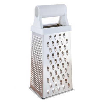 Razatoare universala 4 fete Alpina, inox, Argintiu, 79502 Razatoare universala 4 fete Alpina, inox, Argintiu, 79502