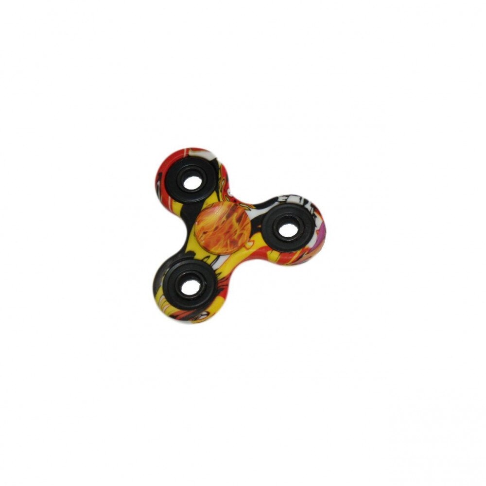 Jucarie interactiva anti-stres Fidget Spinner Multicolor
