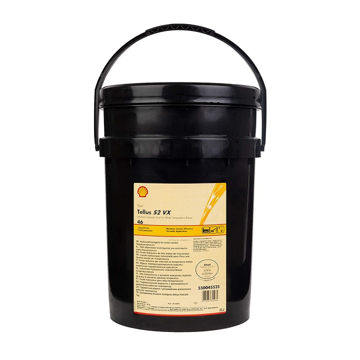 Ulei hidraulic Shell Tellus S2 VX 46, 20 l