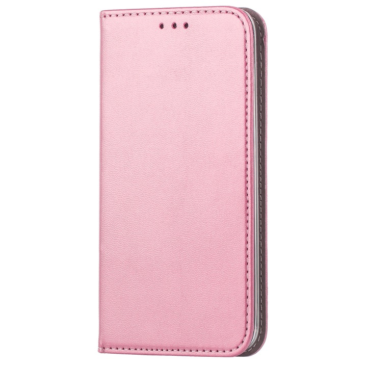 Husa Protectie pentru Xiaomi Noble Redmi Note 9S / Note 9 Pro, Smart Magnetic, Elite Armor, U-446, Roz Aurie