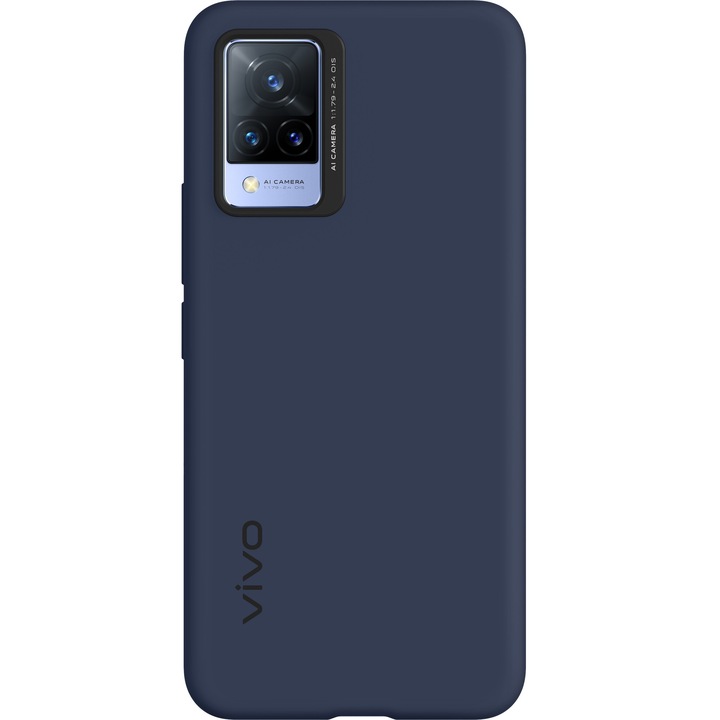 Husa Protectie pentru V21 5G, Silicon Flexe Cover, Elite Armor, U-69, Noble Red