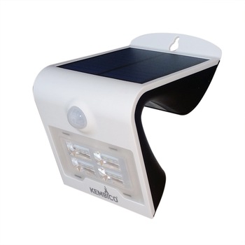Aplica de exterior-lumina LED, de culoare alba , cu panou solar, si senzor de miscare,putere-2W,260 lm Aplica de exterior-lumina LED, de culoare alba , cu panou solar, si senzor de miscare,putere-2W,260 lm