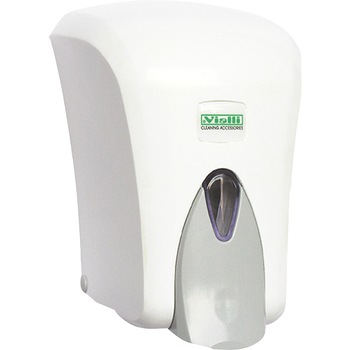 Dispenser (dozator) sapun lichid Vialli, Rezervor, 1000ml, Alb Dispenser (dozator) sapun lichid Vialli, Rezervor, 1000ml, Alb