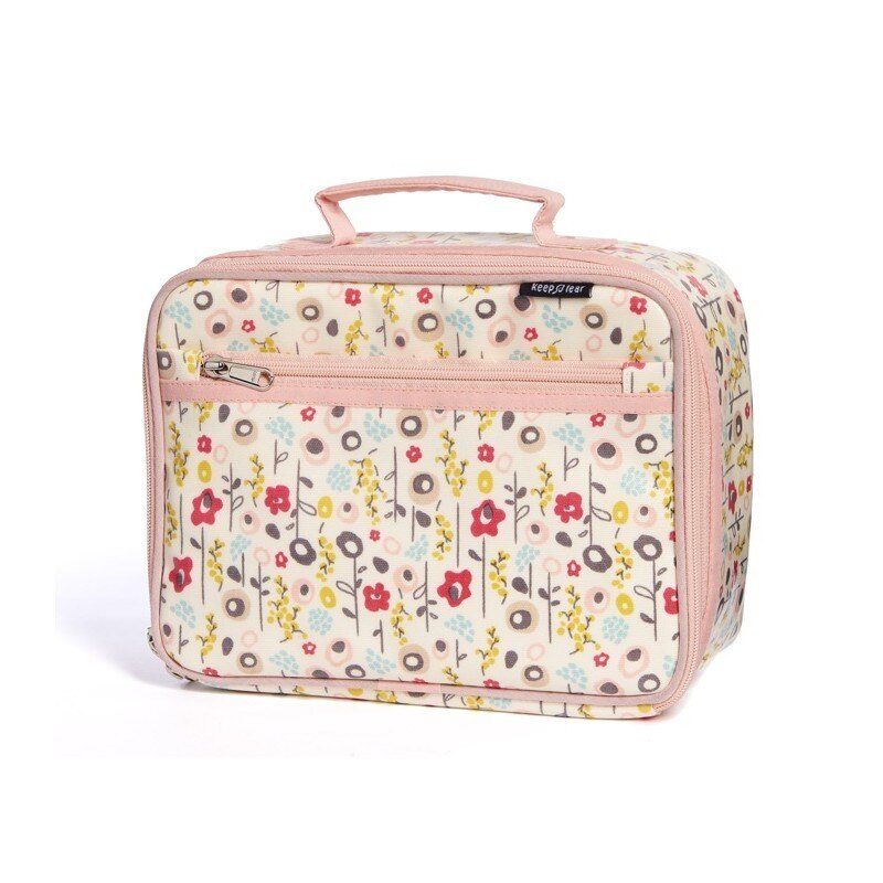 Geanta termoizolanta din bumbac organic, Keep Leaf, Bloom