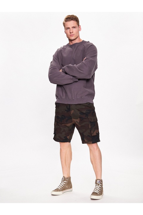 Férfi nadrág, Brave Soul, pamut, zöld, Zöld