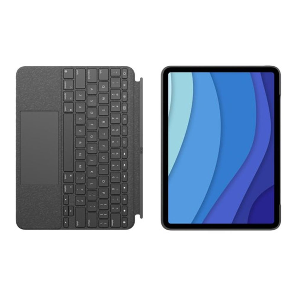 Husa Logitech Combo Touch cu tastatura si trackpad detasabile