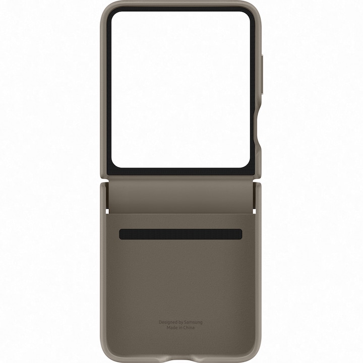 Carcasa de protectie compatibila cu Samsung Galaxy Z Flip5 F731 CN1613, Maro