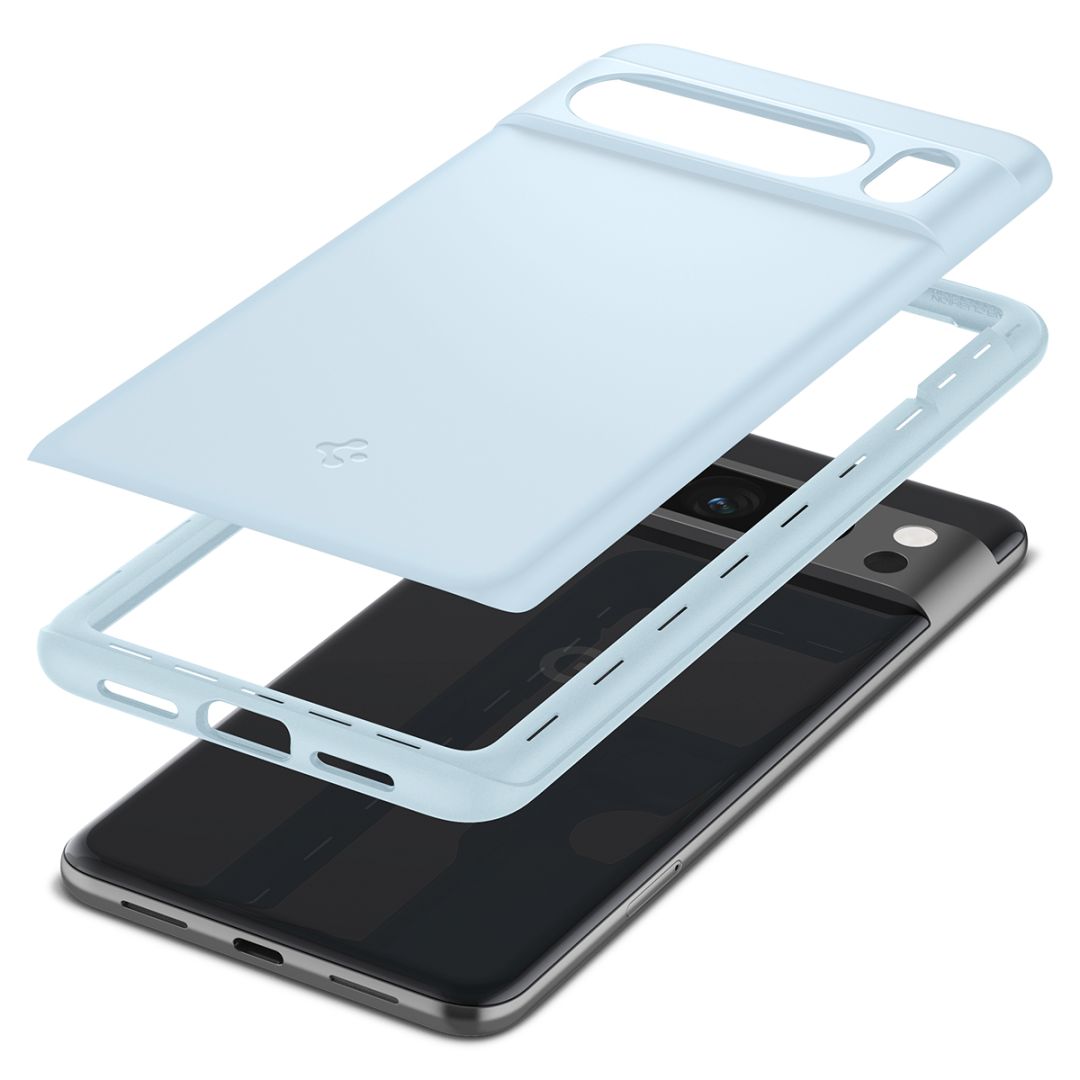 Spigen Thin Fit, mute blue - Google Pixel 8 Pro