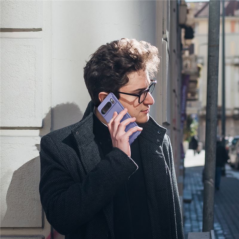 Husa slim Spigen Thin Fit compatibila cu Google Pixel 8 Pro Violet