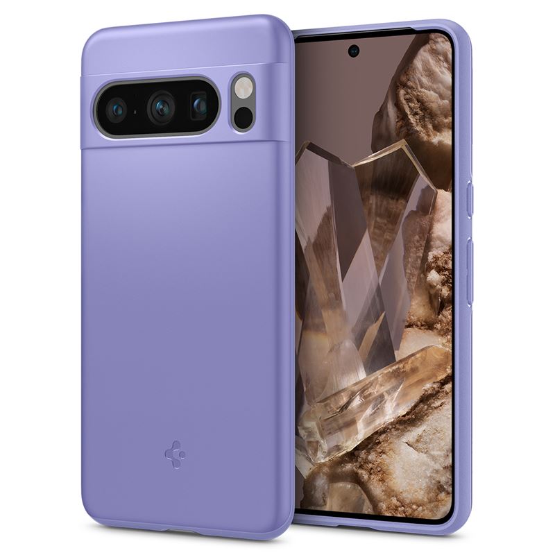 Husa slim Spigen Thin Fit compatibila cu Google Pixel 8 Pro Violet