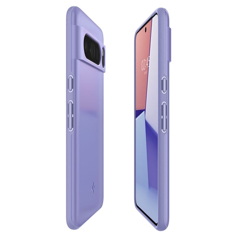 Husa slim Spigen Thin Fit compatibila cu Google Pixel 8 Pro Violet