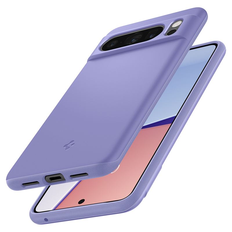 Husa slim Spigen Thin Fit compatibila cu Google Pixel 8 Pro Violet