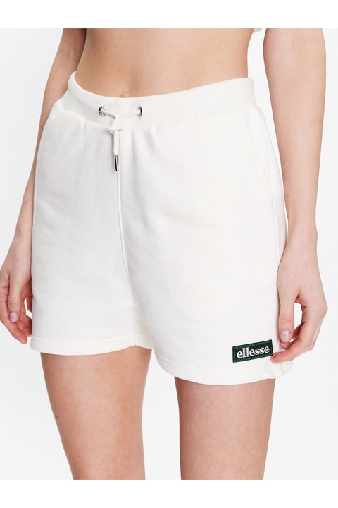 Női rövidnadrág, Ellesse, 302873791, pamut, fehér, Fehér