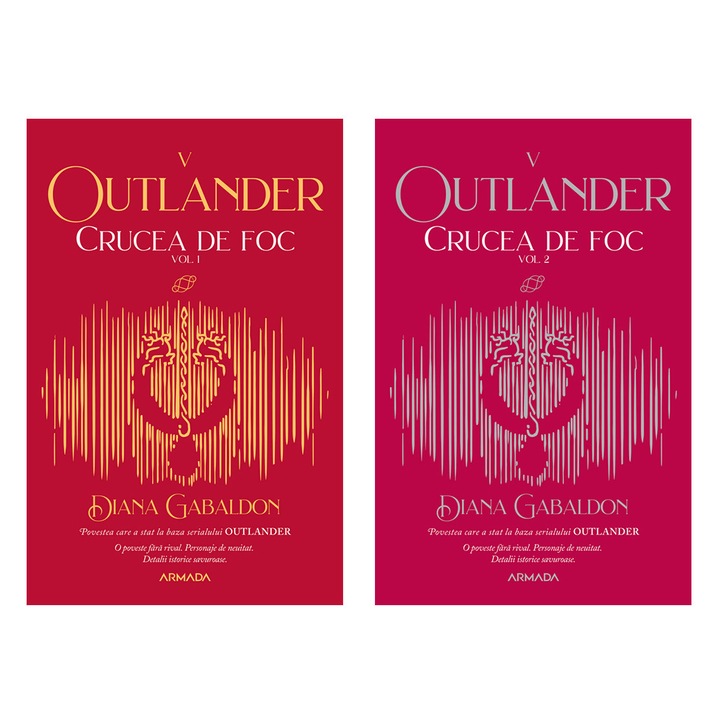 Pachet Crucea de foc 2 volume (Seria OUTLANDER, partea a V-a, editia 2021) - Diana Gabaldon