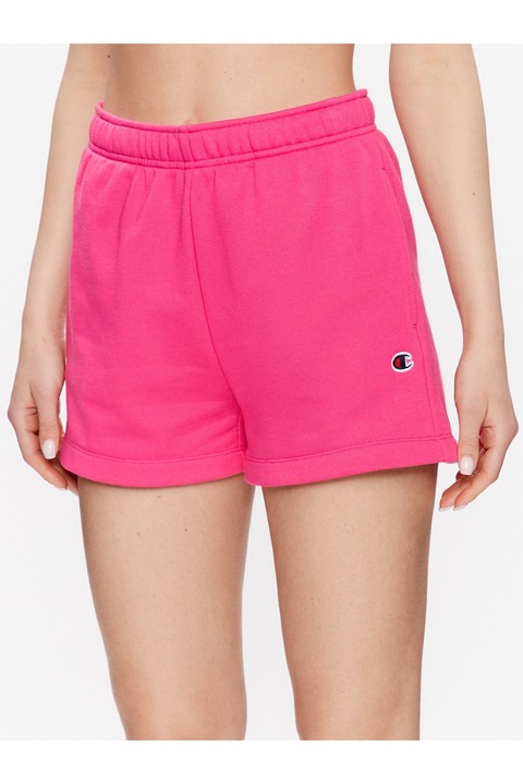 Női rövidnadrág, Champion, 302205578, pamut, rózsaszín, Rózsaszín