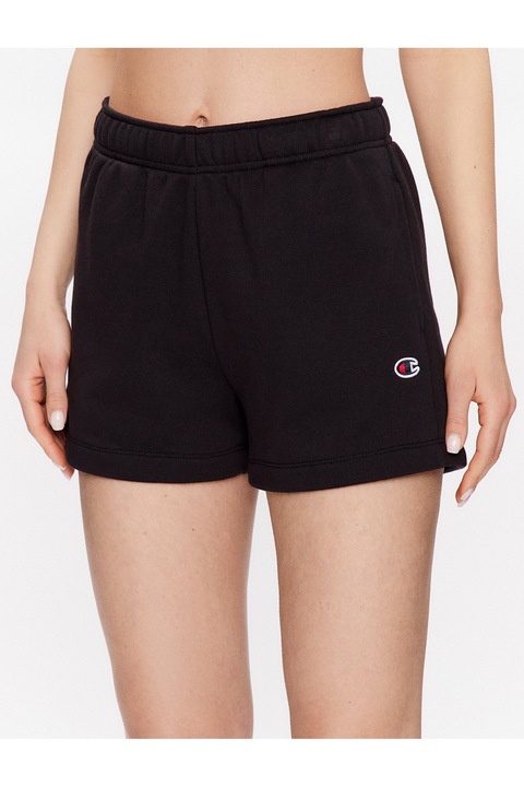 Női rövidnadrág, Champion, 302205547, pamut, fekete, Fekete