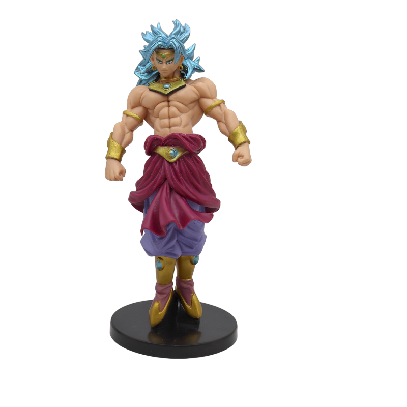 Figurine Dragon Ball Z Broly 29 Cm - PVC - Collection Manga Japonais - Sans Marque