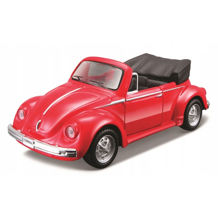 Masina Volkswagen, Maisto, Metal\Plastic, Rosu\Negru