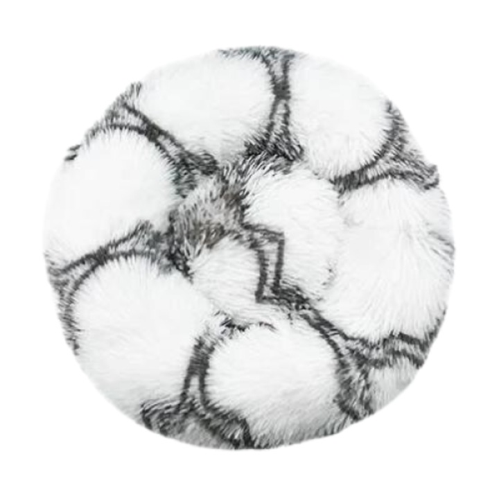 Pat pentru animale, Jancsi, alb-gri, 100cm