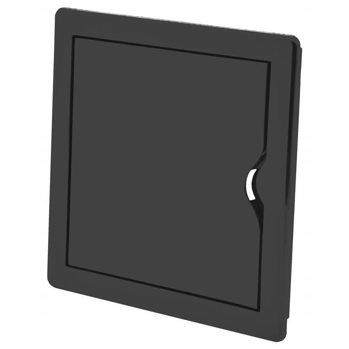 Usita de vizitare, Prelucrare de inalta calitate, Atentie la detalii, Plastic, Durabilitate ridicata, Design atemporal care combina estetica si functionalitatea, 20 x 20 cm, Grafit