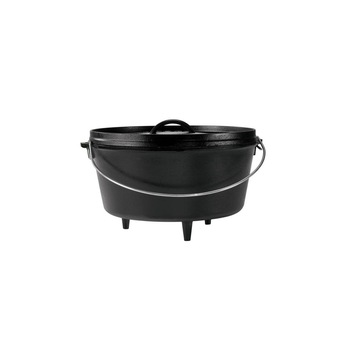 Ceaun din fonta cu capac - cuptor olandez Lodge 30,2 cm 7,6 litri L-12DCO3 Ceaun din fonta cu capac - cuptor olandez Lodge 30,2 cm 7,6 litri L-12DCO3